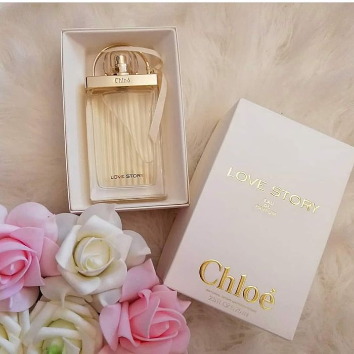 Thiết kế chai nước hoa Chloe Love Story For Women tinh xảo